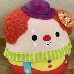 Bimbi the Clown Squish mallow BNWT Squishmallows Brand New. 12 inches Ha…